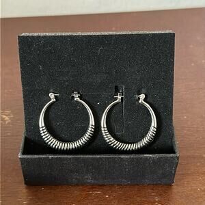 Mivita | Spiral Hoop Earrings NWOT